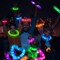 24 PCS Light Up Party Favors Supplies for Kids 4-8-12,Bulk Glow Sticks 4th of July Bracelet Necklace Accessories for Toddlers,Birthday Return Gifts Treats,Goodie Bag Stuffer Fillers for Boys Girls